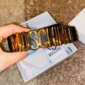 Moschino Genuine Leather Belt
